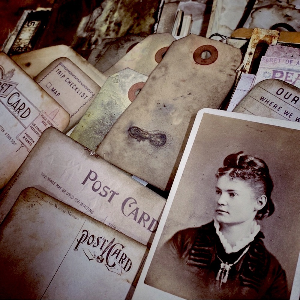 Grunge Eco Dyed Ephemera Bundle